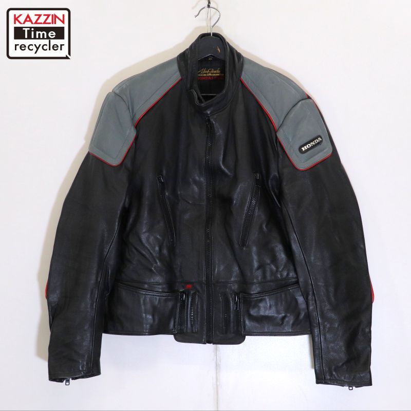 80s vintage ホンダ HONDA シングルライダースジャケット メンズ L
