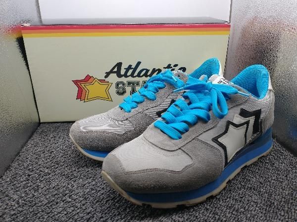 き ATLANTIC STARS アトランティック スターズ メンズスニーカー | サイズ 41 水色×グレー