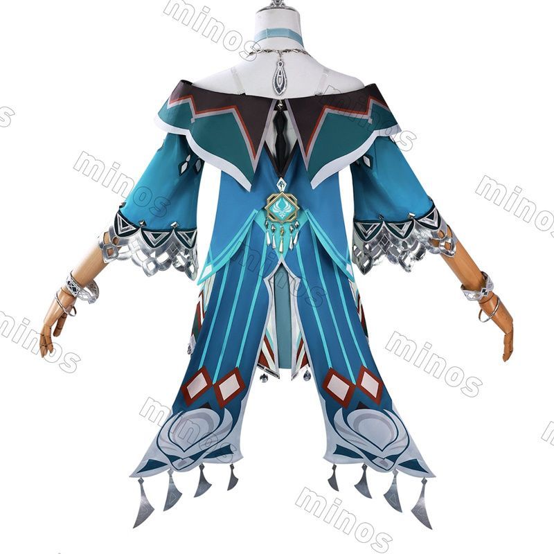 原神 藍硯 ランヤン コスプレ衣装 翦玉?春『全セット