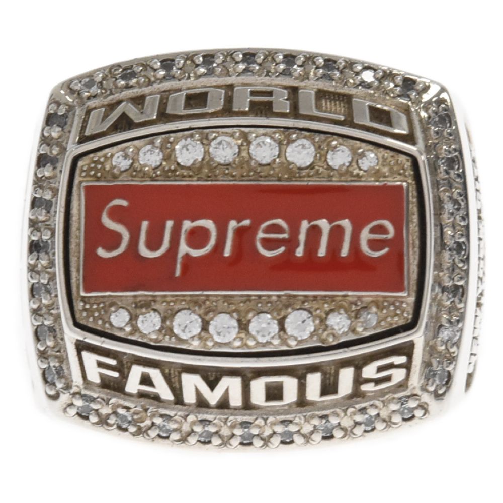 SUPREME (シュプリーム) 21SS×Jostens Champion Ring ジャスティンズ ワールドフェイマスチャンピオンリング シルバー  - メルカリ