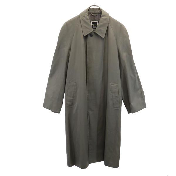 クリスチャンディオール シルクウール ステンカラーコートメンズM