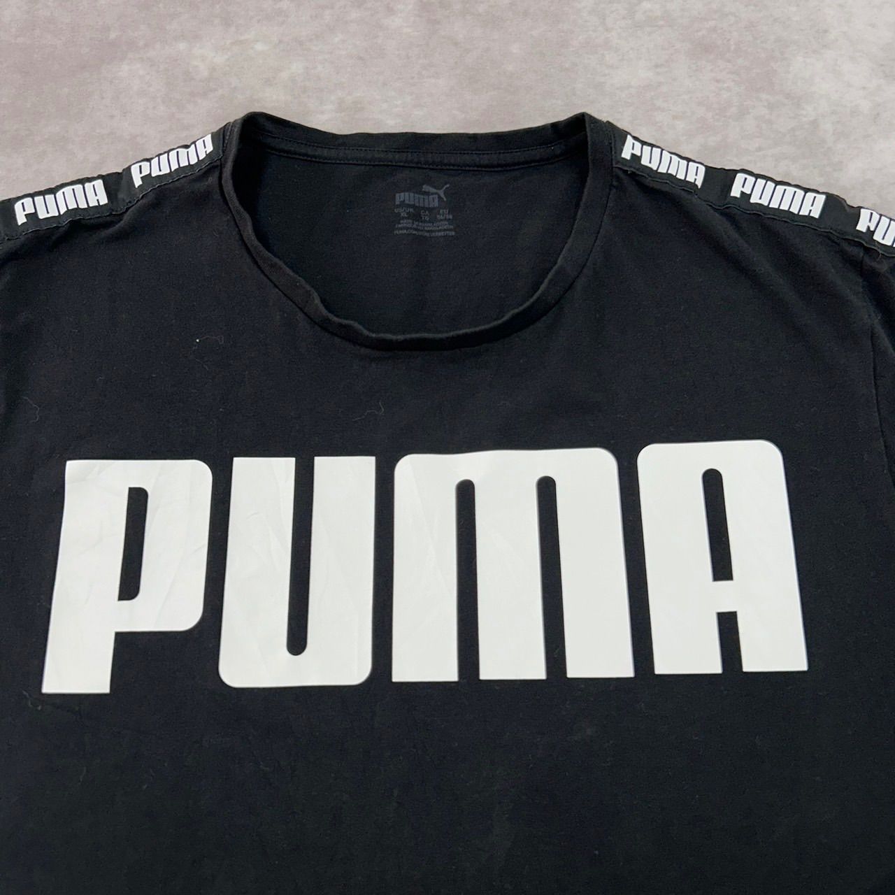 PUMA プーマ Tシャツ 半袖 古着 USED Vintage ヴィンテージ アメカジ ロゴプリント スポーティー