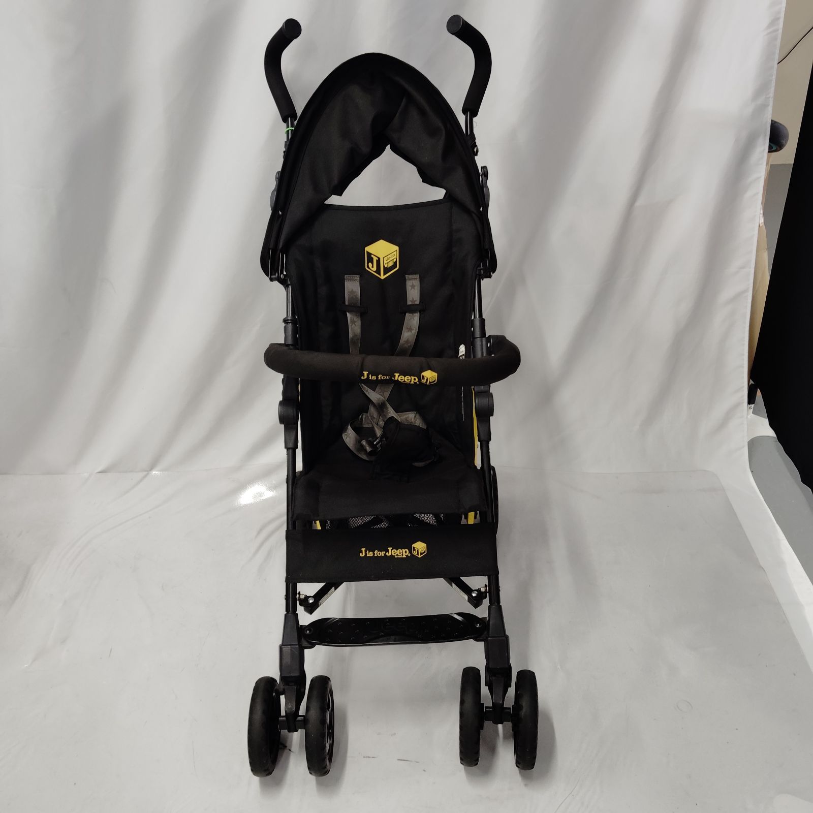 【美品】JEEP J is for JEEP B型ベビーカー イエロー 美品】JEEP J is for JEEP B型ベビーカー イエロー