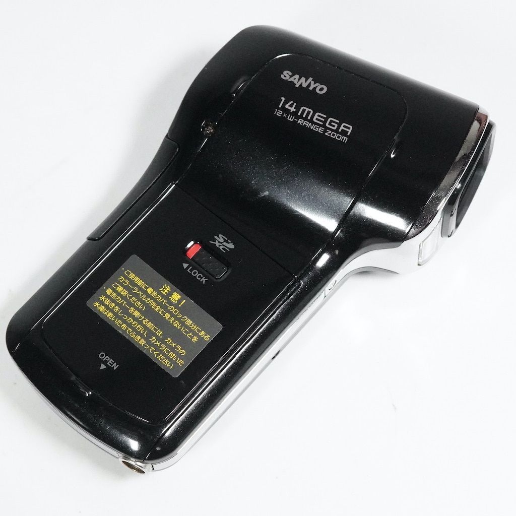 【動作確認ＯＫ】SANYO　Ｘａｃｔｉ DMX-CA100 Amazon | SANYO デジタルムービーカメラ Xacti CA100 K ブラック
