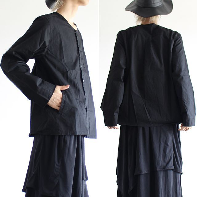 カットオフ×ワッシャー加工ノー シャツ