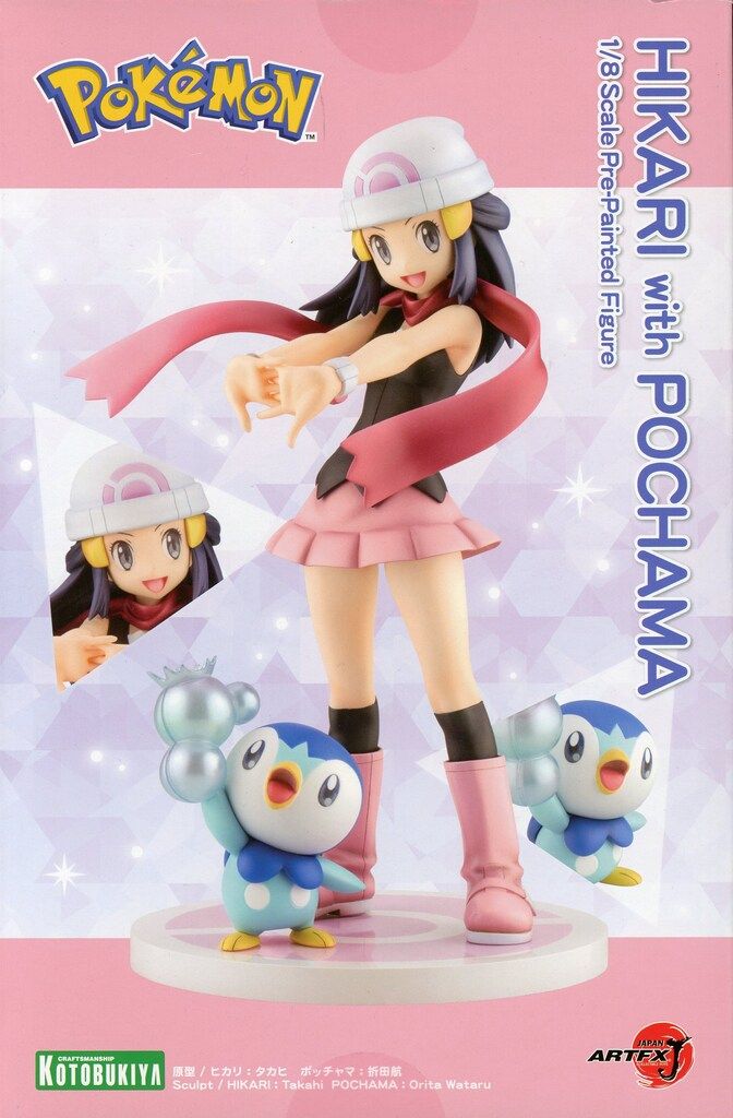 コトブキヤ ARTFX J/ポケットモンスター ヒカリ with ポッチャマ 再販