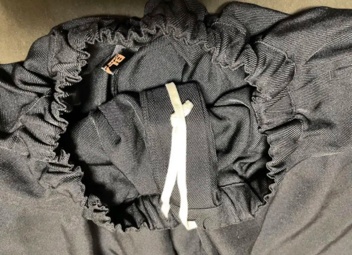 黒 COMME des GARCONS コム デ ギャルソン サルエル パンツ