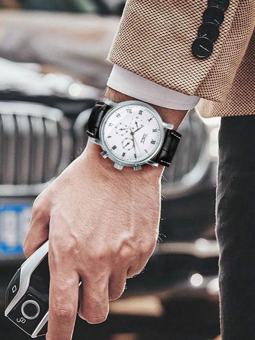 メンズファッションビジネス自動巻き機械式腕時計 マルチファンクション