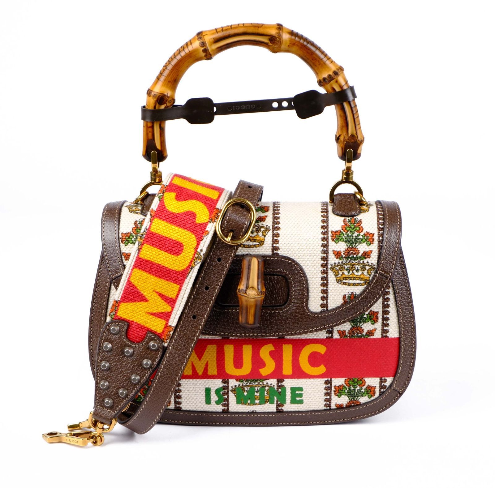 ☆未使用品☆GUCCI グッチ 681173 バンブーバッグ 100周年記念モデル