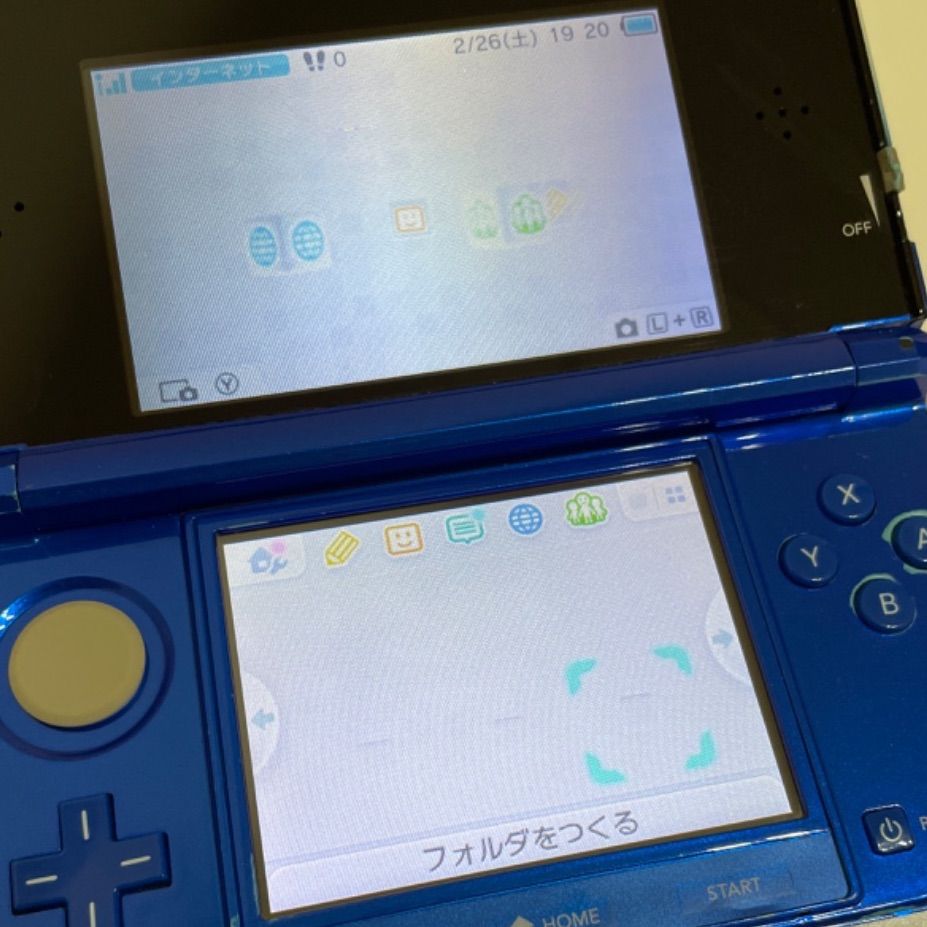 ニンテンドー3DS 本体 USB充電器 コバルトブルー - メルカリ