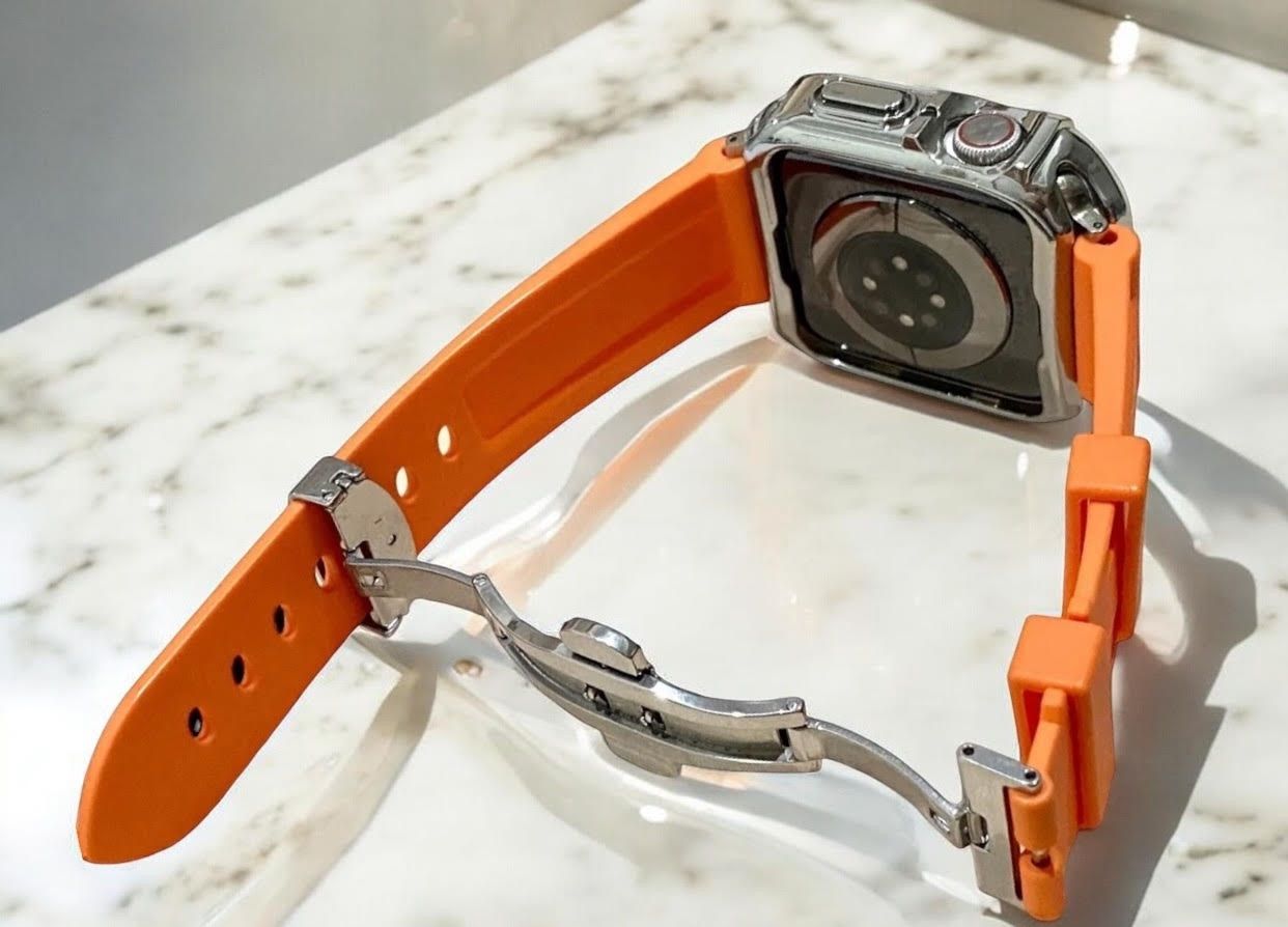 カスタム セット アップルウォッチバンド ラバーベルト Apple