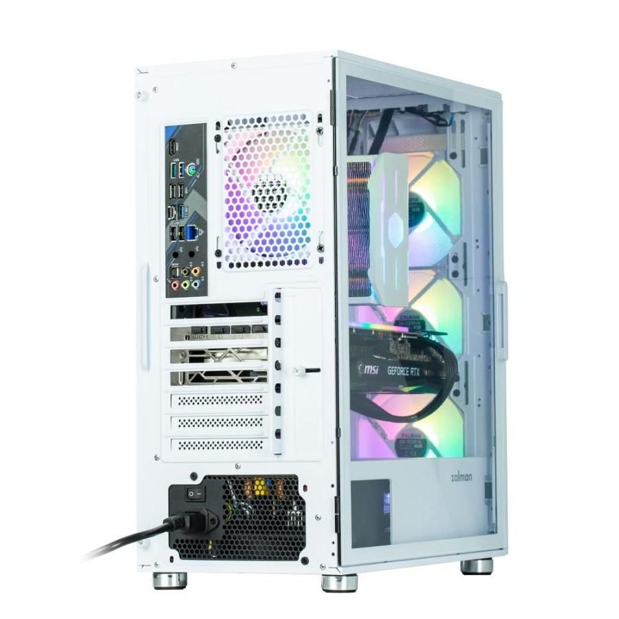 ミドルタワー型PCケース フロントメッシュパネル