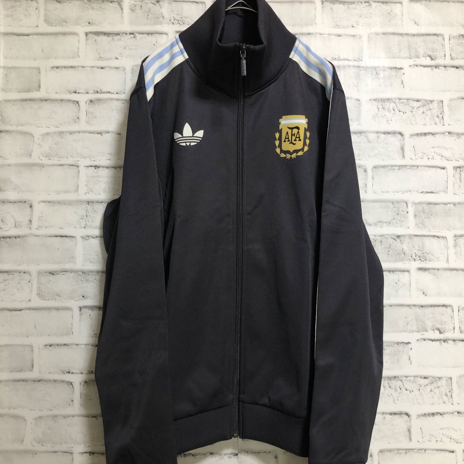 希少3XL⭐️adidas トラックジャケット/ジャージ トレファイルロゴ 