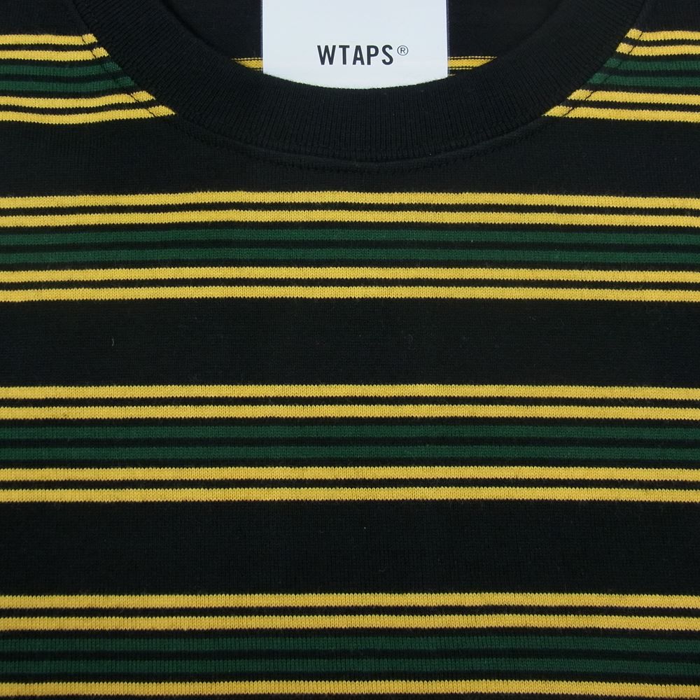 WTAPS ダブルタップス 21SS 211ATDT-CSM22 JAM 01 LS ジャム ボーダー ...