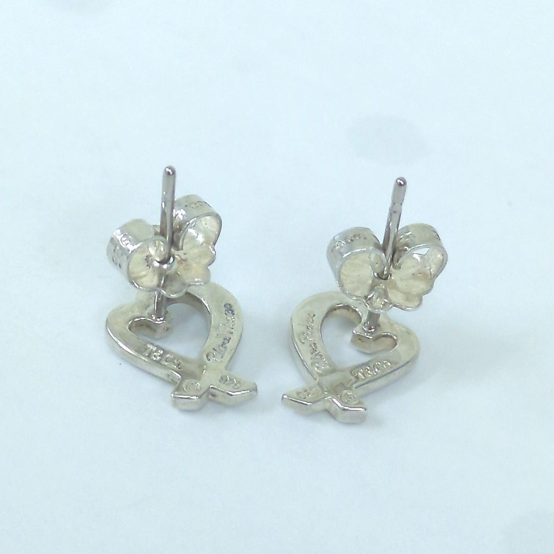 ティファニー　ラビングハート　ピアス　SV925　パロマピカソ 正規品〕 ティファニー ラージ ラビングハート ピアス