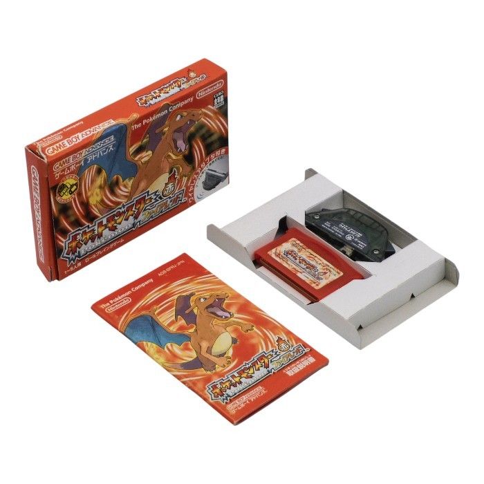 ポケモン - 任天堂 GAME BOY ADVANCE ポケットモンスター ファイアレッド (ワイヤレスアダプタ同梱) 中古 a1 任天堂 GAME BOY ADVANCE ポケットモンスター ファイアレッド