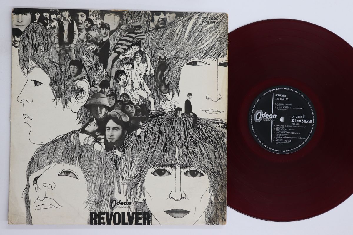 LP ビートルズ リボルバー (-赤盤) OP7600 ODEON /00260 LP ビートルズ リボルバー (-赤盤) OP7600 ODEON /00260 - メルカリ