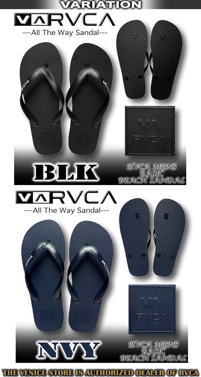 2024年夏新作】RVCA ルーカ ルカ メンズ ビーチサンダル ビーサン