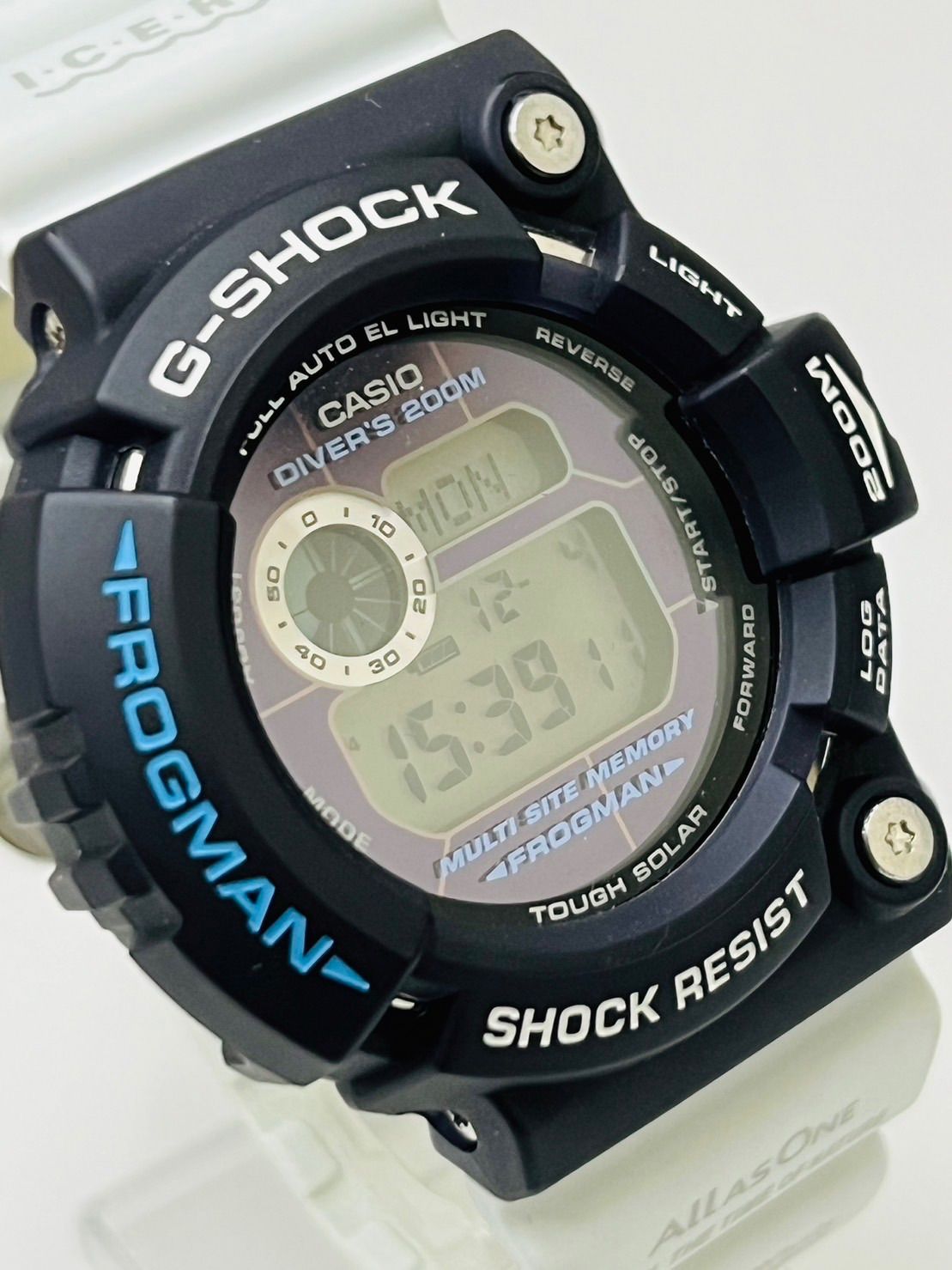 二次電池交換済】G-SHOCK Gショック FROGMAN フロッグマン コバルトウェーブ 05年 イルクジ GW-205K-2JR - メルカリ