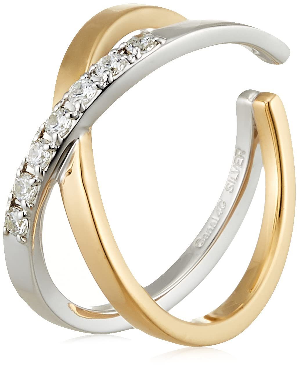 新着商品 カフリング 152134151084 シルバー Canal4℃ カナルヨンドシー