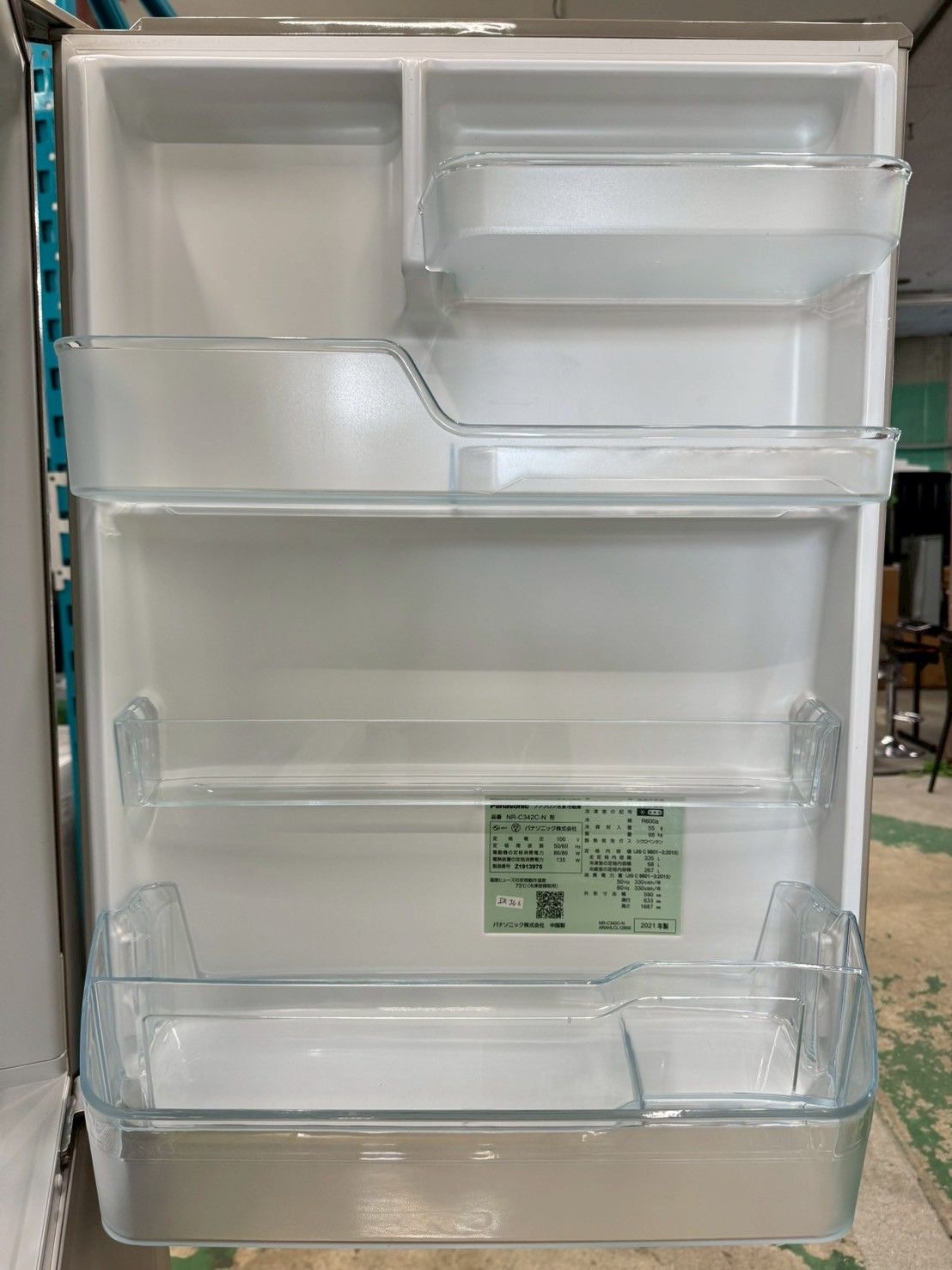 大阪送料無料☆3か月保障付き☆冷蔵庫☆2013年☆パナソニック☆3ドア