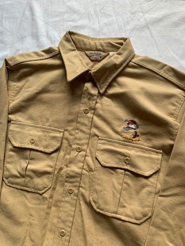 90s Cabela's L/S ハンティングシャツ ヘビーコットン USA製