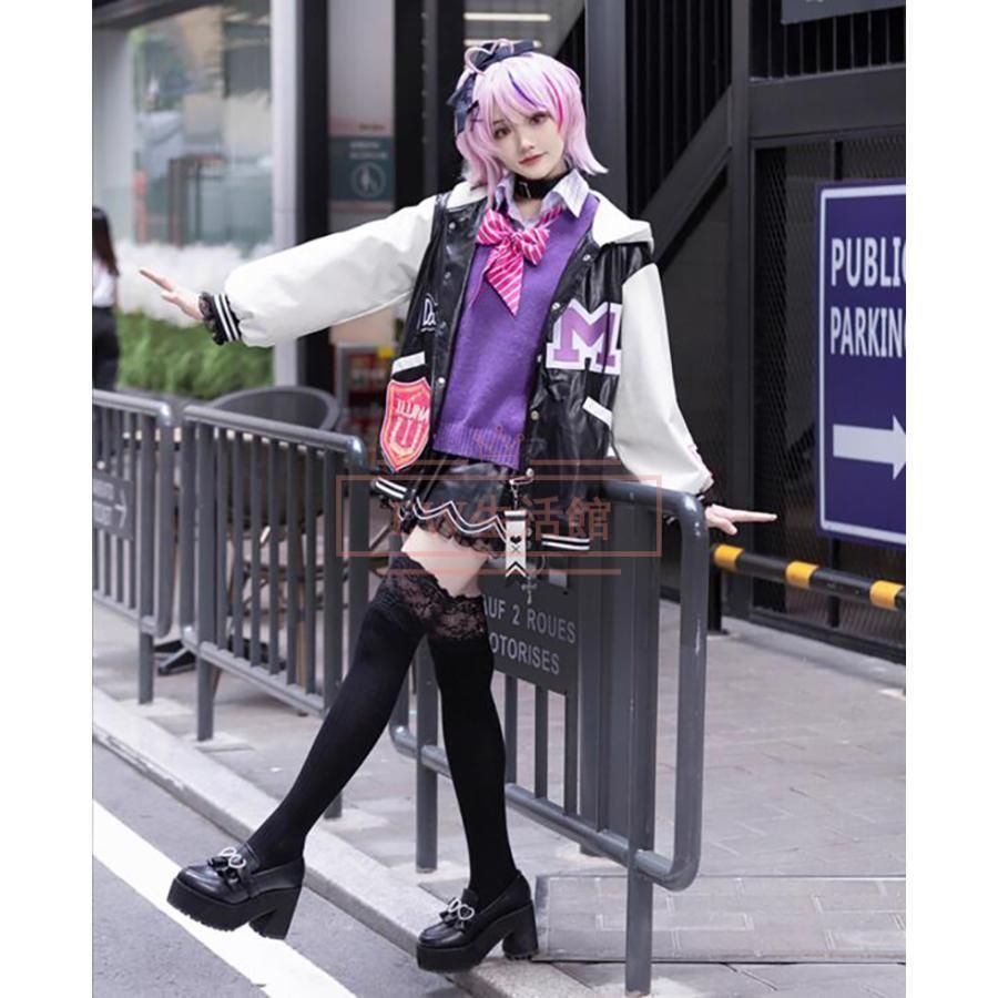 バーチャルYouTuber VTuber Maria Marionette マリア マリオネット コスプレ衣装 ウィッグ 靴 演出服 アニメ ゲーム ハロウィン cospl