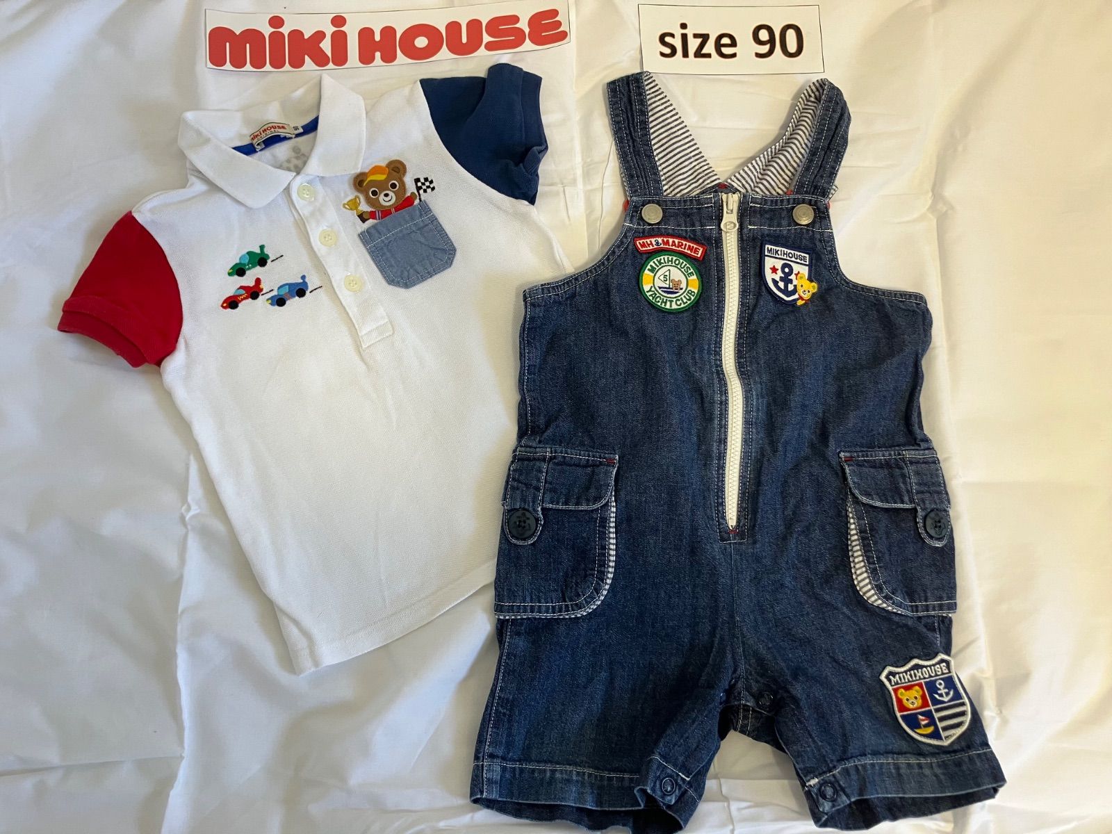 237ミキハウスmikihouse90size プッチーくんセット - メルカリ