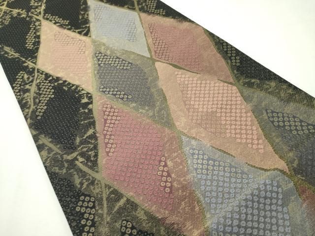 平和屋本店□極上 1897年創業 名門岡野 本場筑前博多織 千年工房 太鼓  