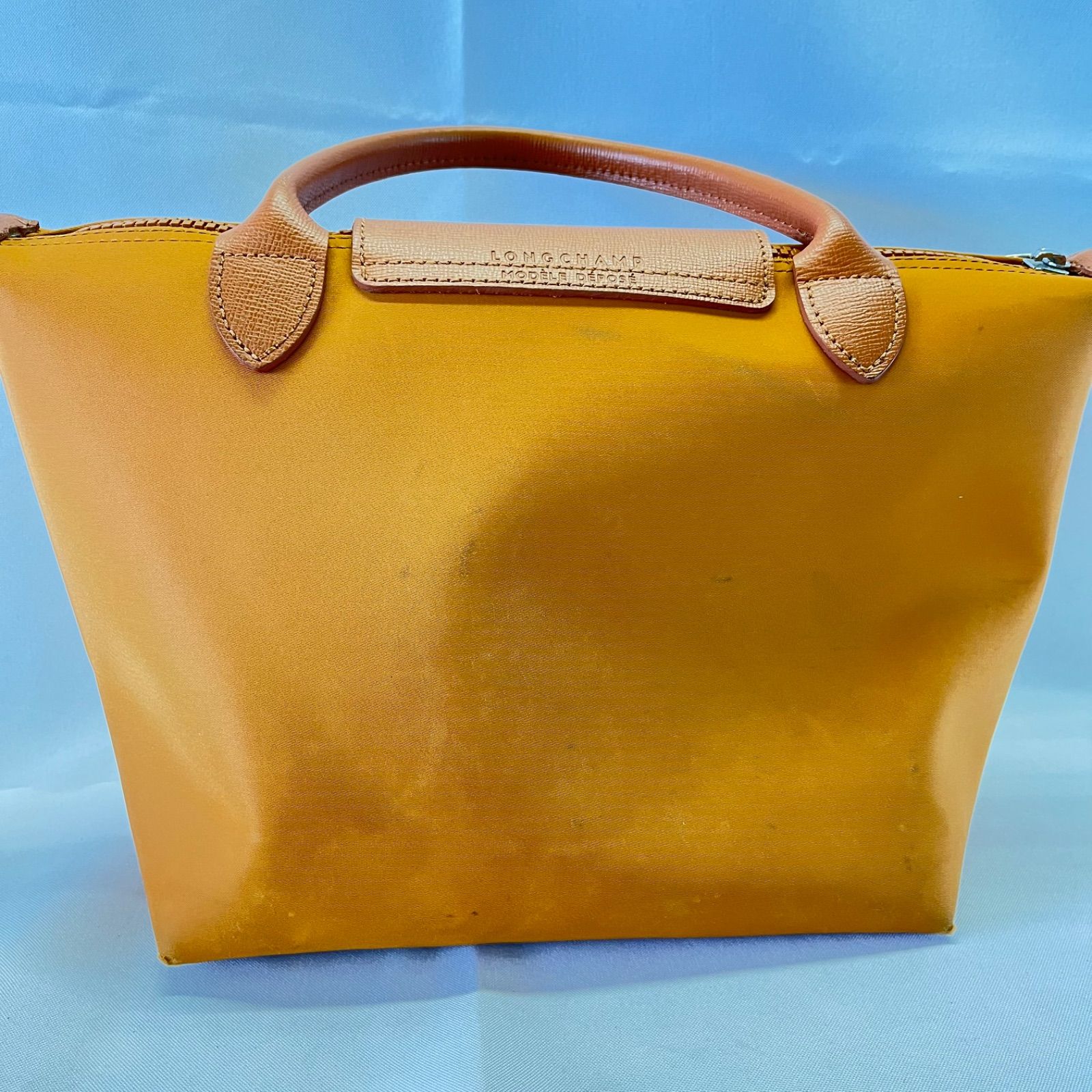 LONG CHAMP ロンシャン プリアージュネオ キャメル トートバッグ