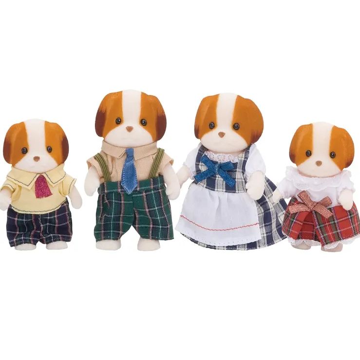 シルバニアファミリー シフォンイヌ ファミリー 海外 レア！2008