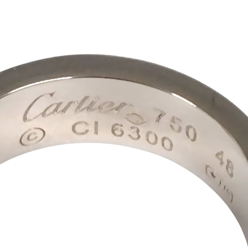 CARTIER カルティエ 750 ホワイトゴールド ラブ リング サイズ48