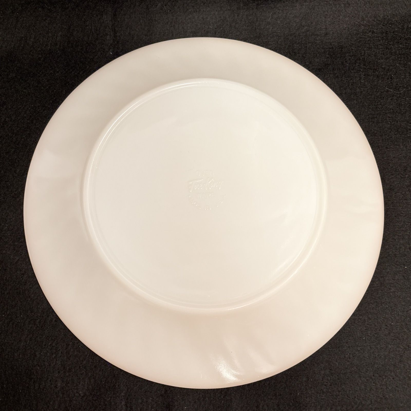 ファイヤーキング（Fireking）アニバーサリー ミルクガラス ディナー