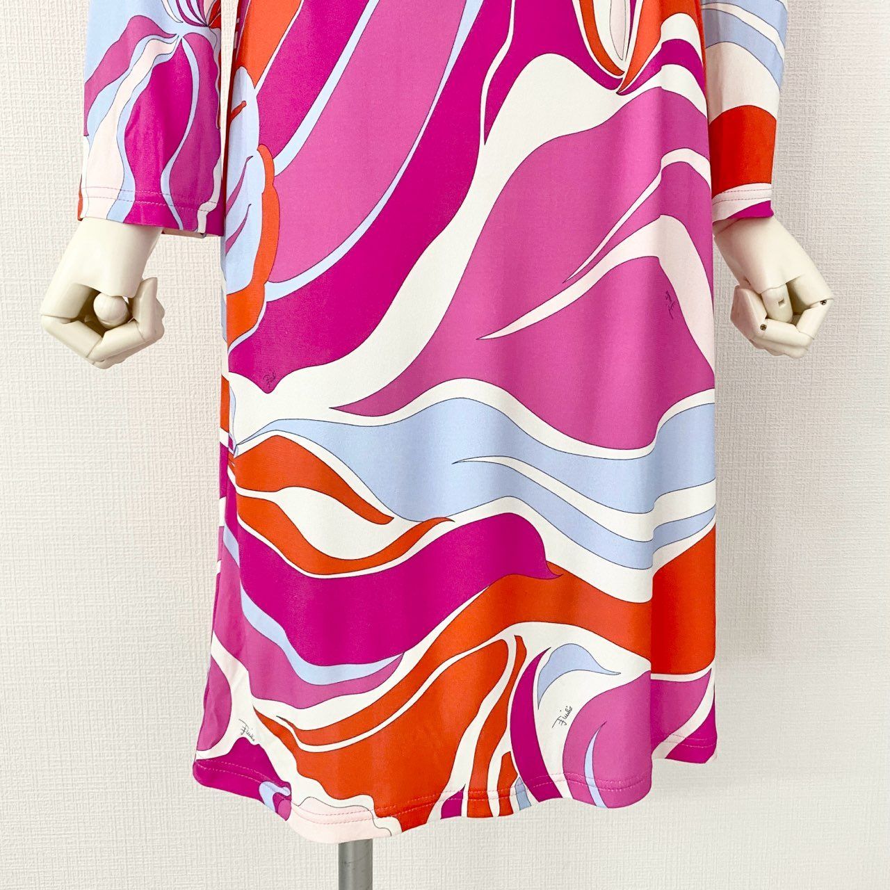 2e14 【大きいサイズ】イタリア製 EMILIO PUCCI エミリオプッチ 総柄 