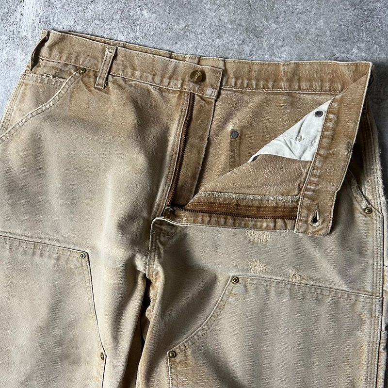 雰囲気系 90s Carhartt ダブルニー ダック ペインター パンツ 36 28