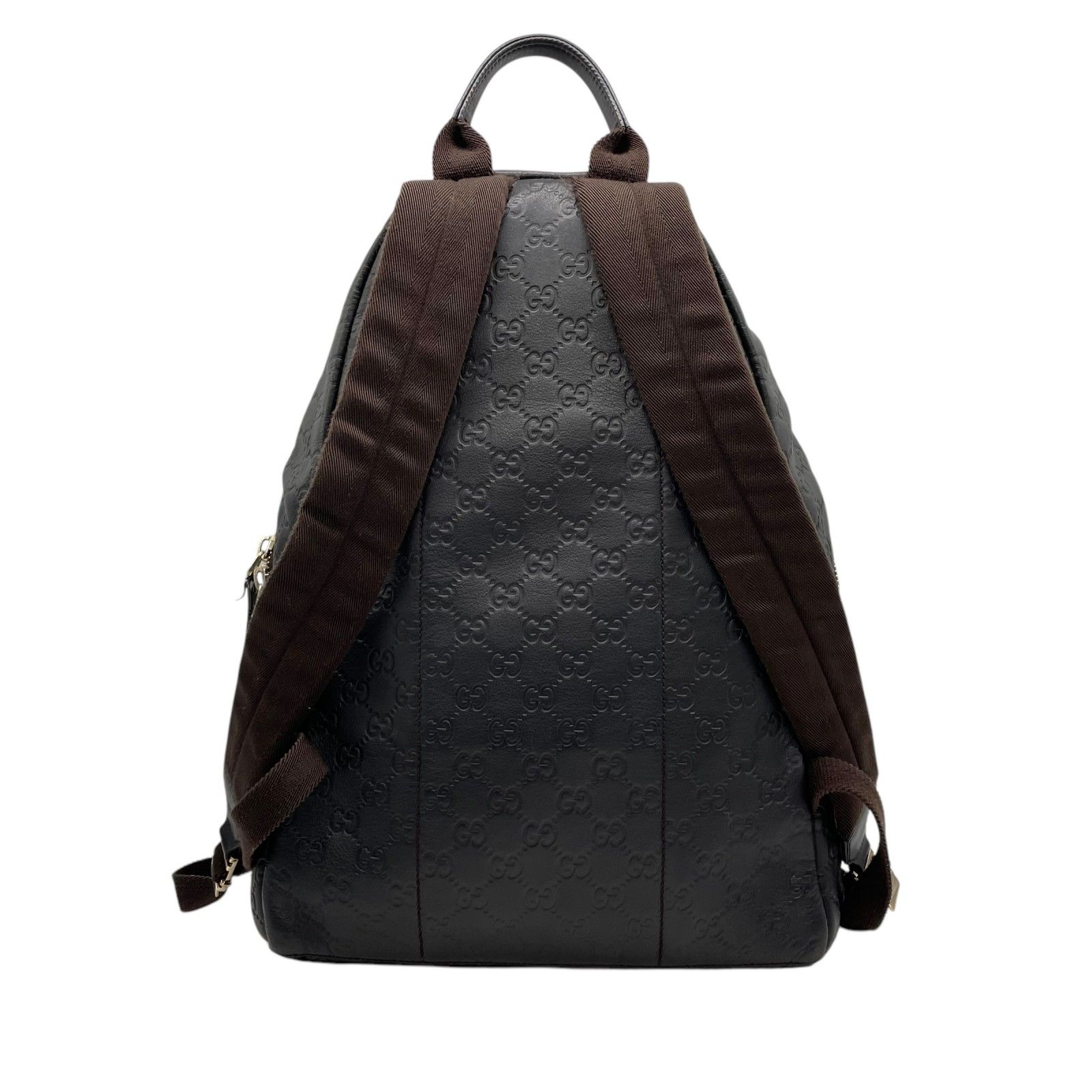 美品】 GUCCI グッチ グッチシマ シマレザー リュック バック 美品】 GUCCI グッチ グッチシマ シマレザー リュック バック