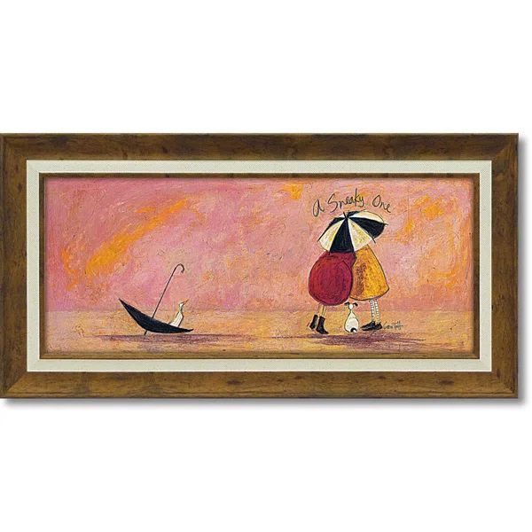 【メルカリShopsフォームス店】サムトフト「スニーキー ワン」Ｍサイズ ゲル加工アート アートフレーム 絵画 インテリア