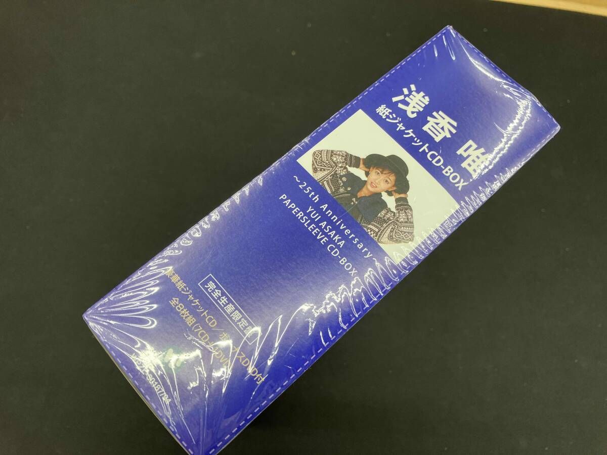 浅香唯 CD 紙ジャケットCD-BOX 初回生産 盤 7 DVD