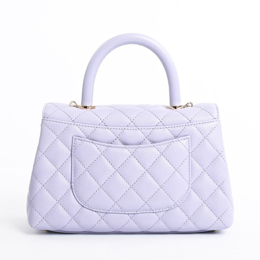 コンパクトサイズ☆【CHANEL】トップハンドル ボストンバッグ 25P】ころんと可愛い♡ ボストンバック収納力あり (CHANEL