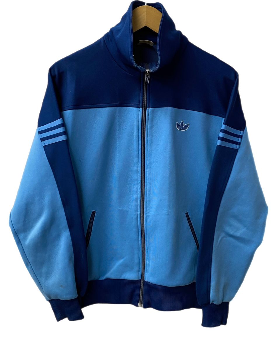西ドイツ製adidas ジャージ サイズ4 黒 即決 西ドイツ製 adidas メンズL位 トラックジャージ アディダス