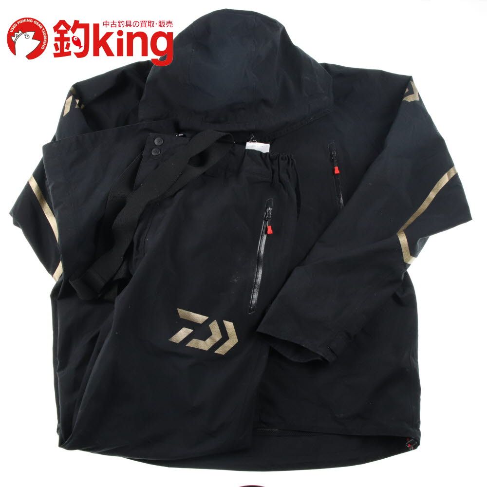 中古】 ダイワ ゴアテックス プロダクト コンビアップ レインスーツ DR  