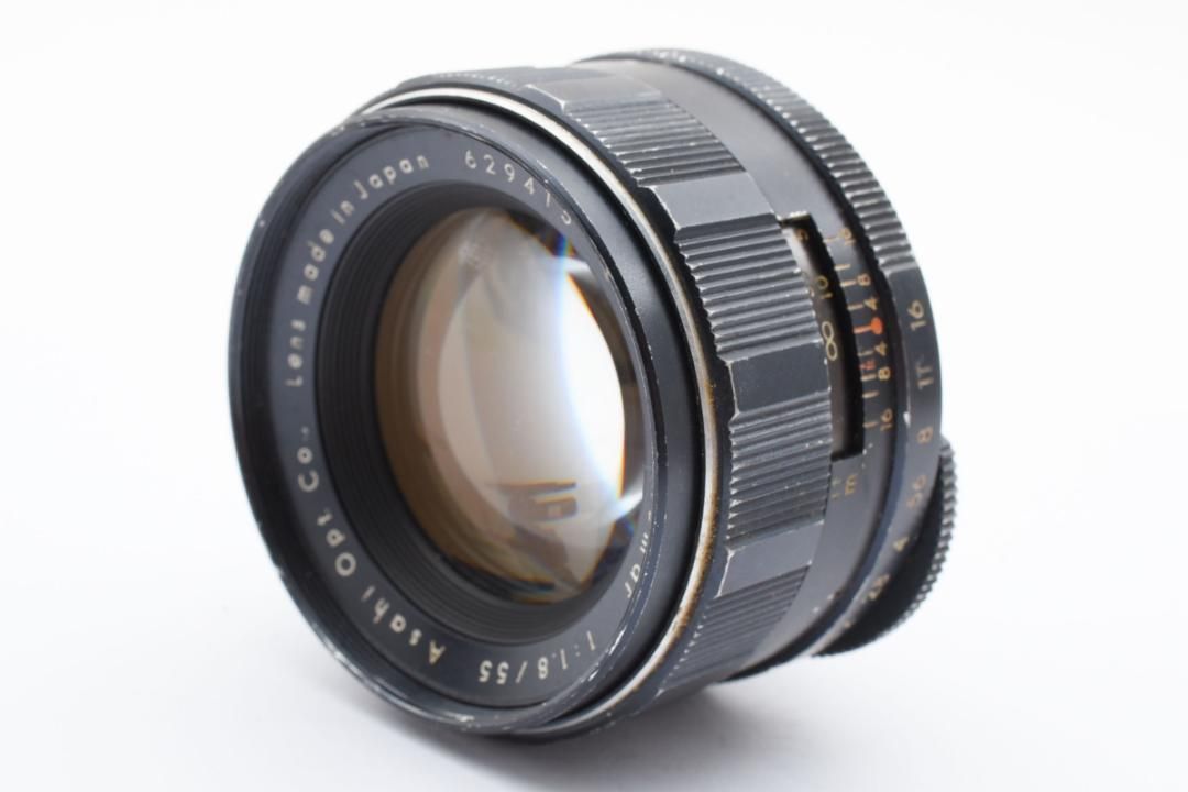 ☆前期型☆ Super Takumar 55mm F1.8 フード付 SO220 ☆前期型☆ Super Takumar 55mm F1.8 フード付 SO220 - メルカリ