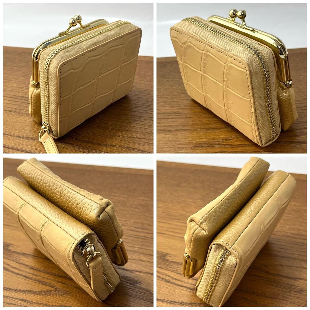 ミナペルホネン　ハンドメイド長財布　 land theater x white ミナペルホネン ハンドメイド長財布 land theater x white ミナ