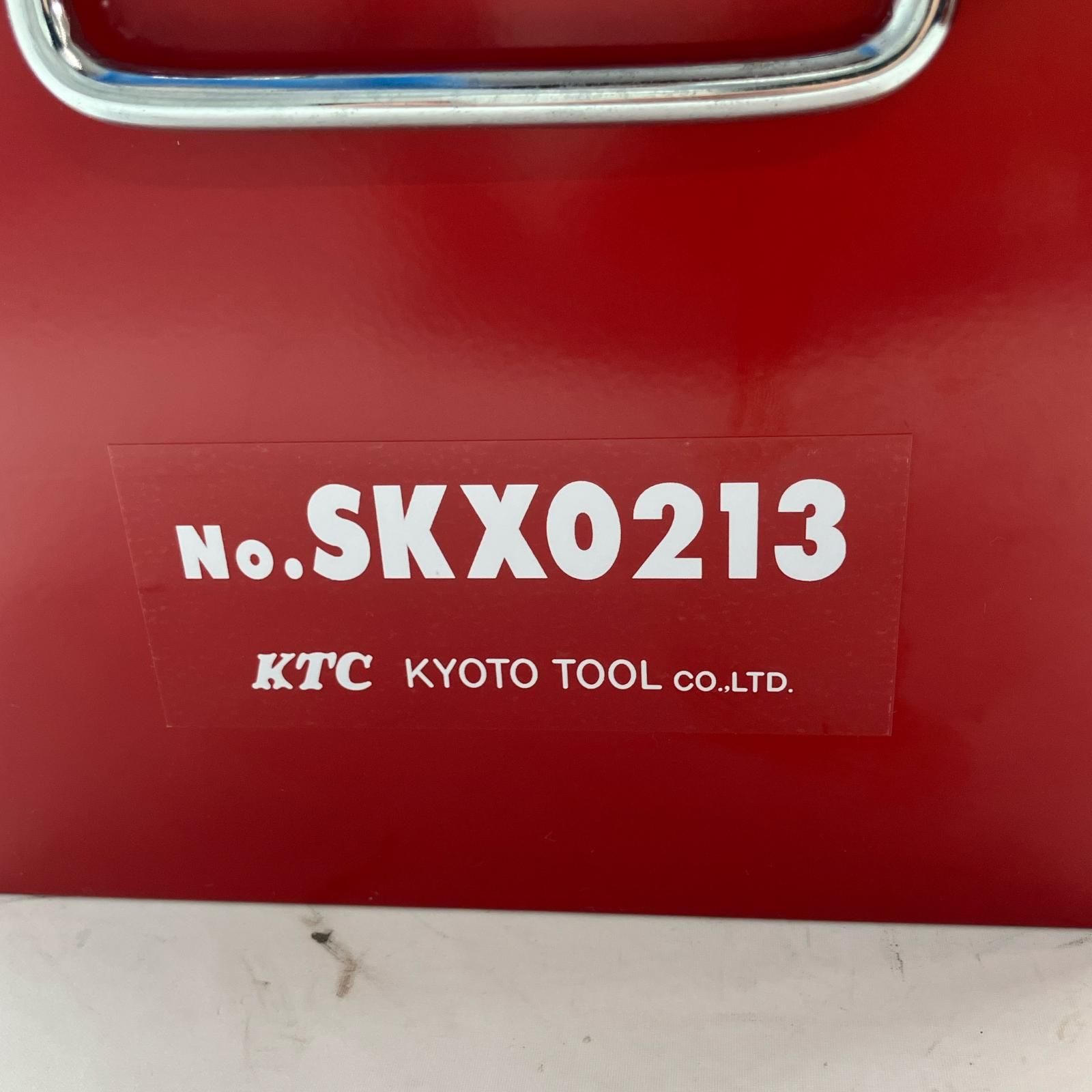 KTC ケーティーシー 工具 工具セット SKX0213 ツールセット 若干使用 レッド