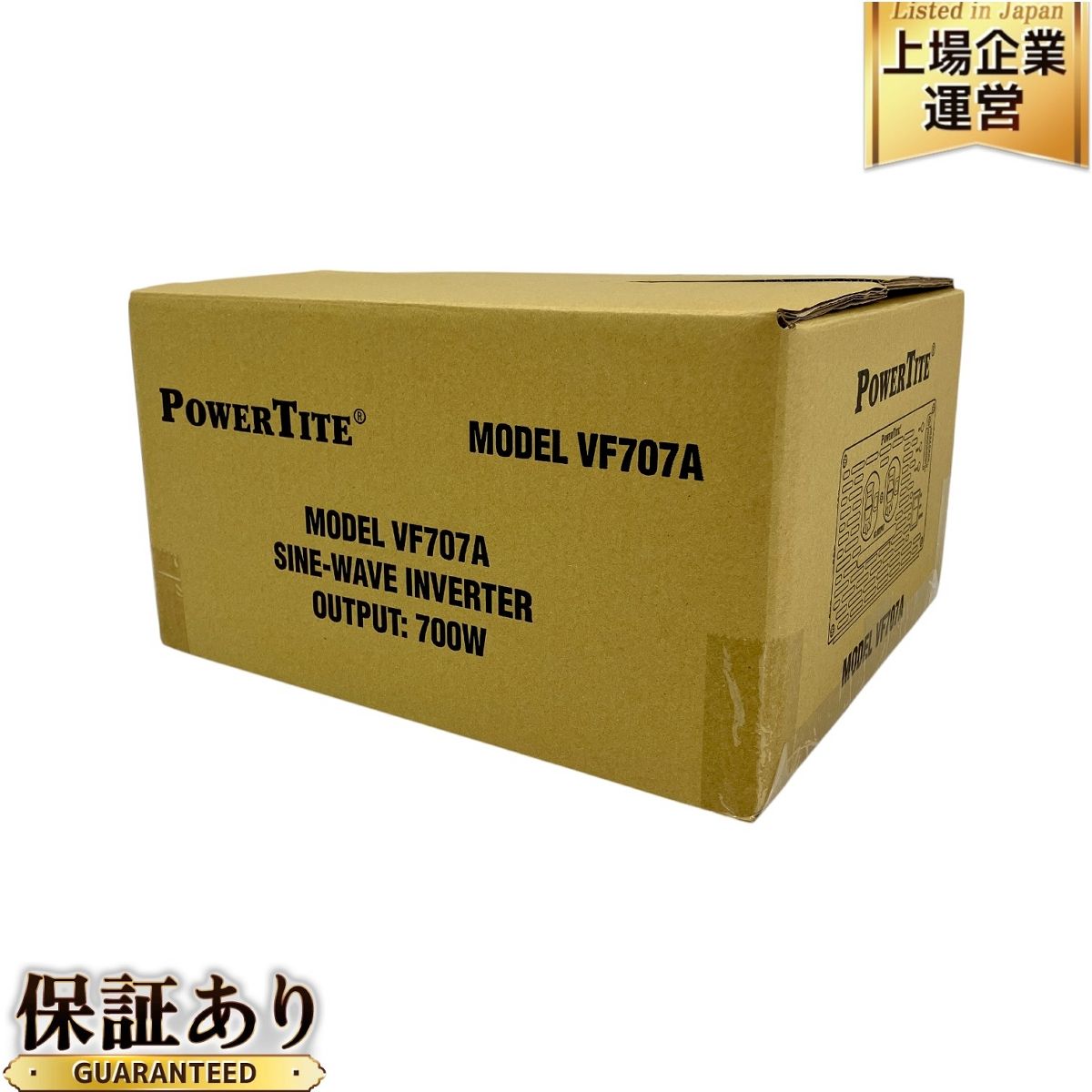 【18％OFF】 TITE POWER 未来舎 VF707A-12VDC 未使用 インバーター 正弦波 その他