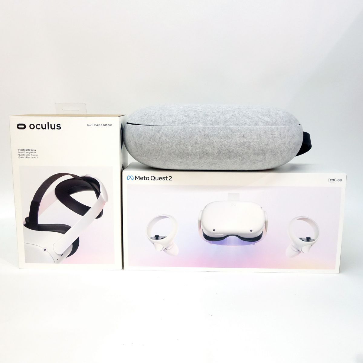 Meta Quest 2 128GB 2023年製 / Oculus Meta Quest 2 Elite ストラップ 【専用ケース付き】 ※中古美品  - メルカリ