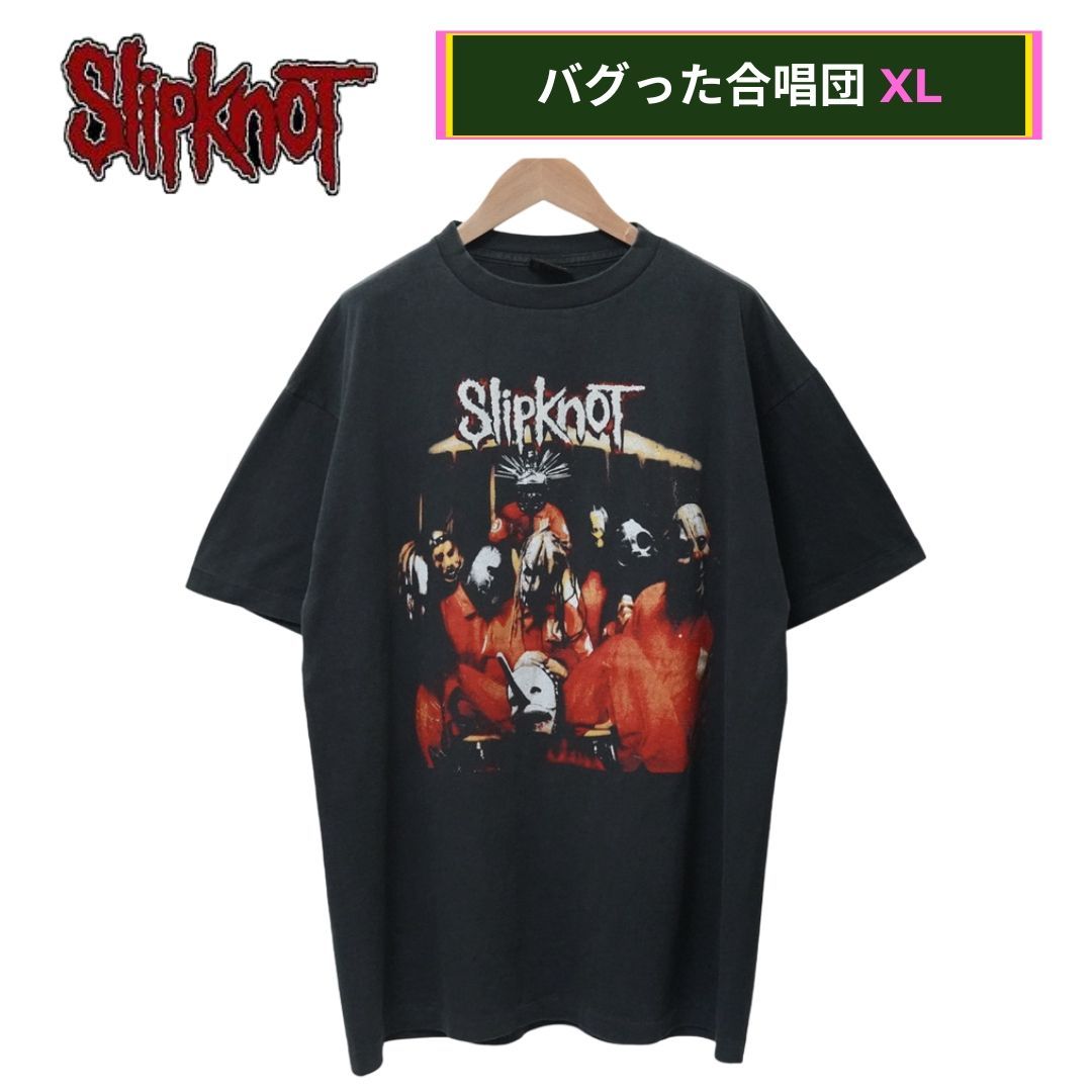 スリップノット Tシャツ XL ブラック Slip Knot ブロッカム タグ