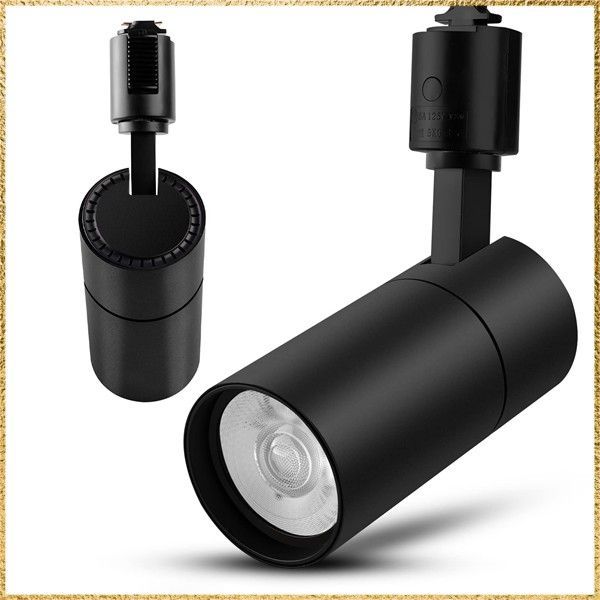 送料無料 YC ライティングレール用スポットライト 100W相当 消費電力10W 大光量1280lm ダクトレール用スポットライト 器具一体型 ライティングバー照明 ライティングレールライト ダクトレール用ライト 照明器具 店舗内照明 電球不要 取付簡単(