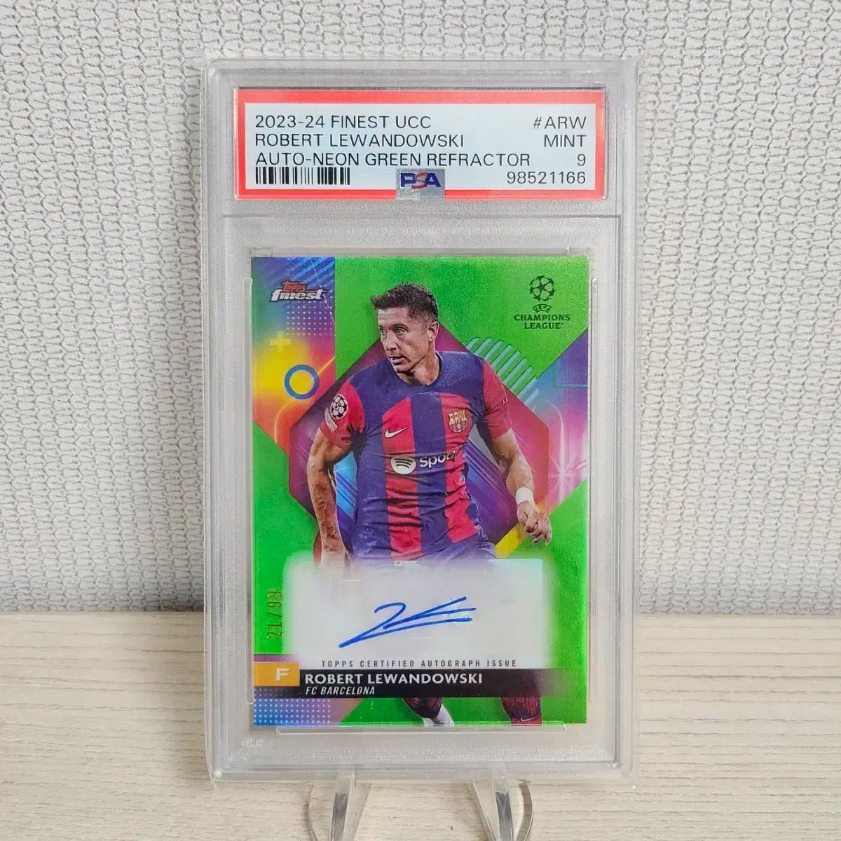 2025 ー 24 TOPPS トップス 品 レヴァンドフスキ オート カード 販売