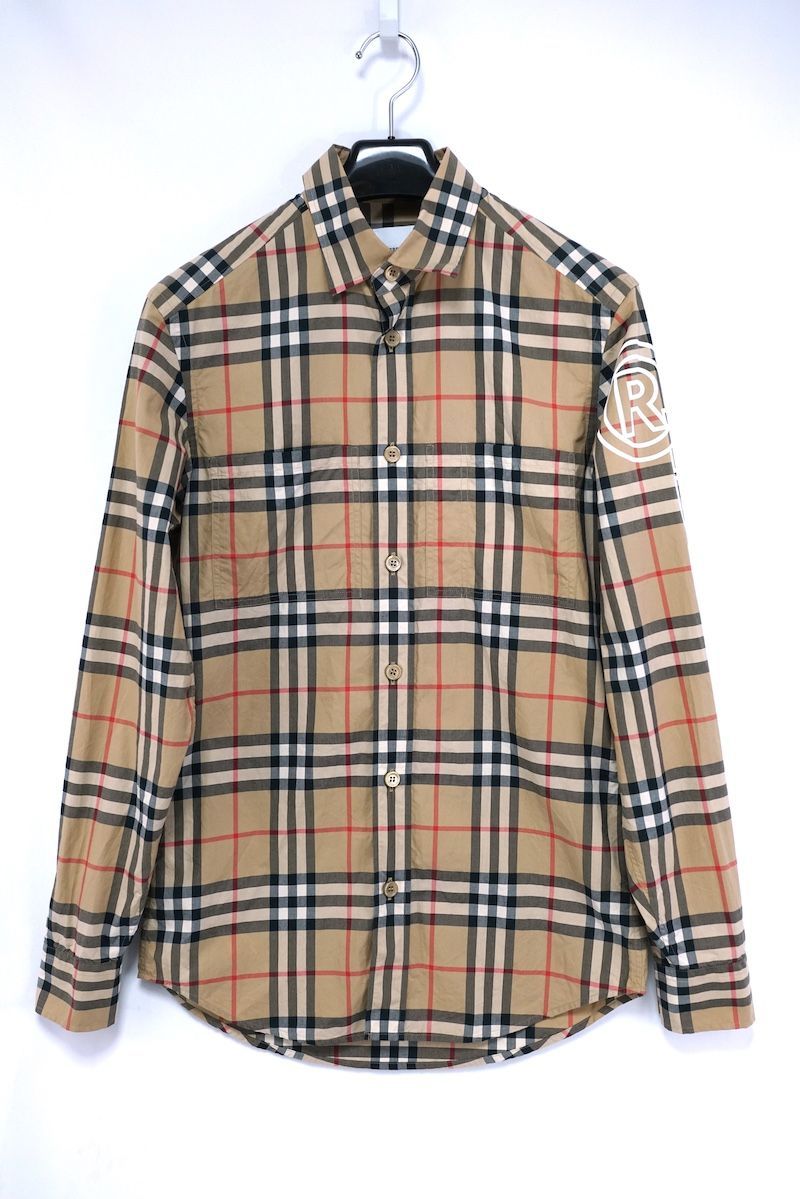 BURBERRY LONDON バーバリーロンドン Check Shirt Archive Beige